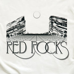 Red Rocks Colorado T-Shirt. Pocket Tee.