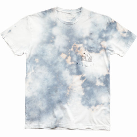 Snowdyed Vibrations Pocket Tee (Cloud Duster)