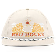 Red Rocks Snapback Hat (Aspen)