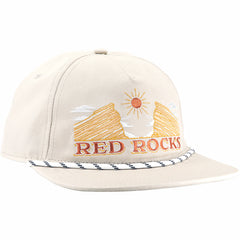 Red Rocks Snapback Hat (Aspen)