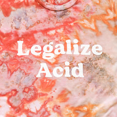 Legalize Acid Ice-Dye T-Shirt (Magma)