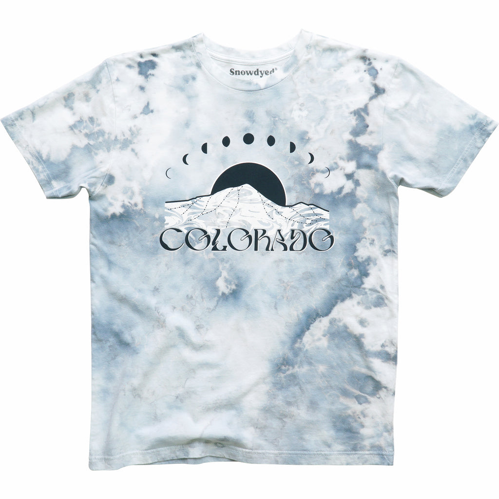 Coloradical Coloradical Snowdyed Colorado Moon Phases T Shirt Coloradical Coloradical Snowdyed Colorado Moon Phases T Shirt