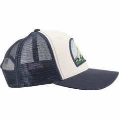 Colorado Mountain Trucker Hat (Navy / Cream)