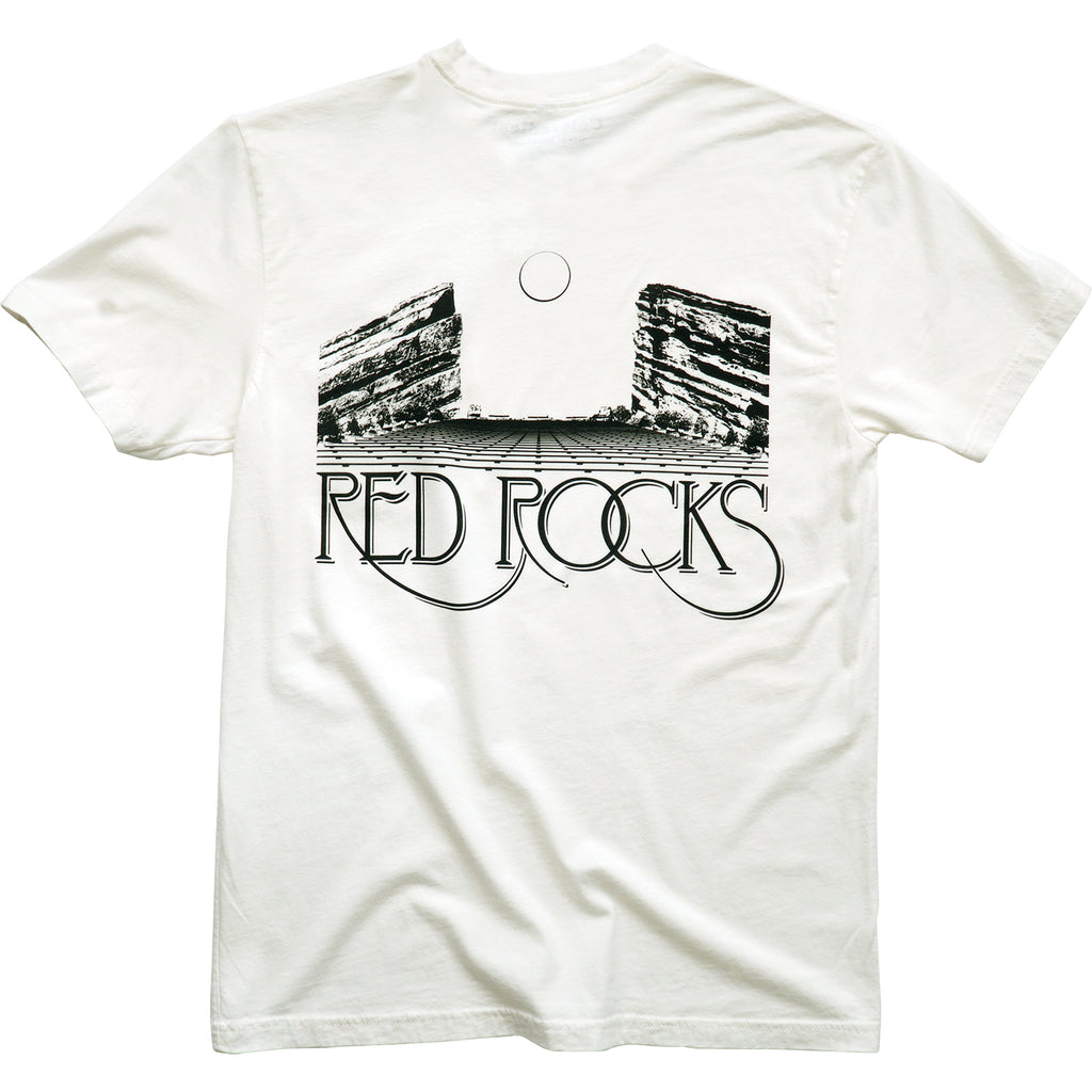 Red Rocks Colorado T-Shirt. Coloradical Pocket Tee.