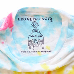 Legalize Acid Tie-Dye T-Shirt (Primaries)