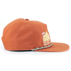 Red Rocks Snapback Hat (Rust)