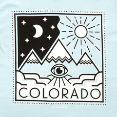 Colorado State Seal T-Shirt (Sky)