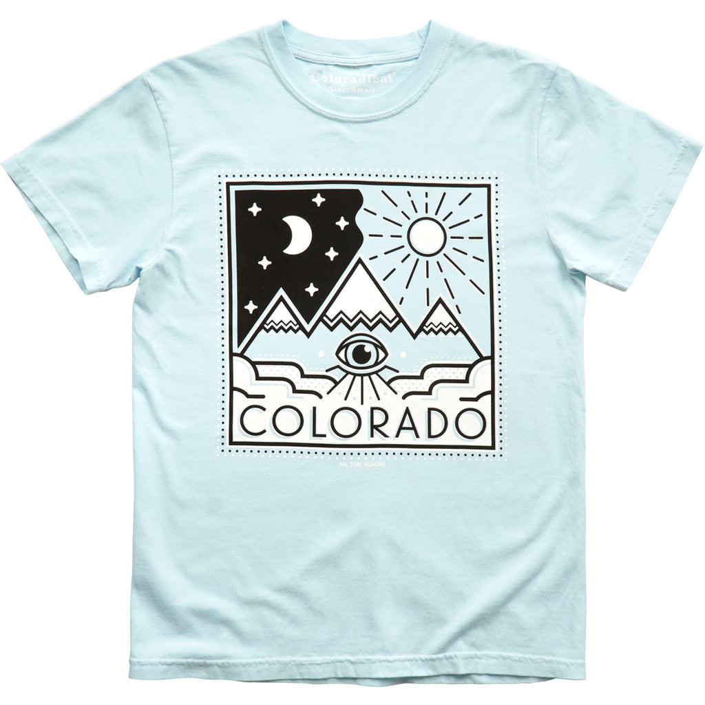 Colorado State Seal T-Shirt (Sky)