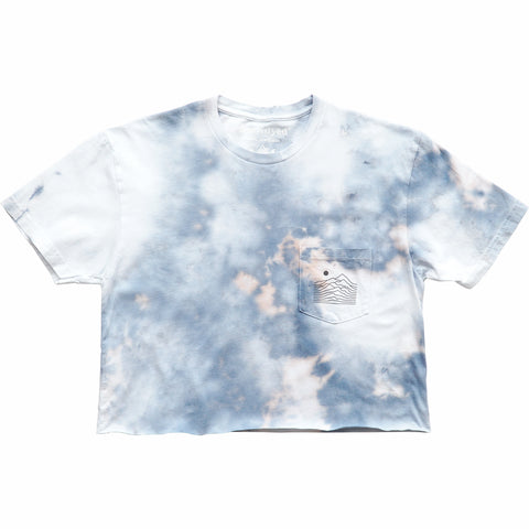 Snowdyed Vibrations Pocket Crop (Cloud Duster)