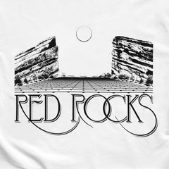 Red Rocks Pocket Tee (White)