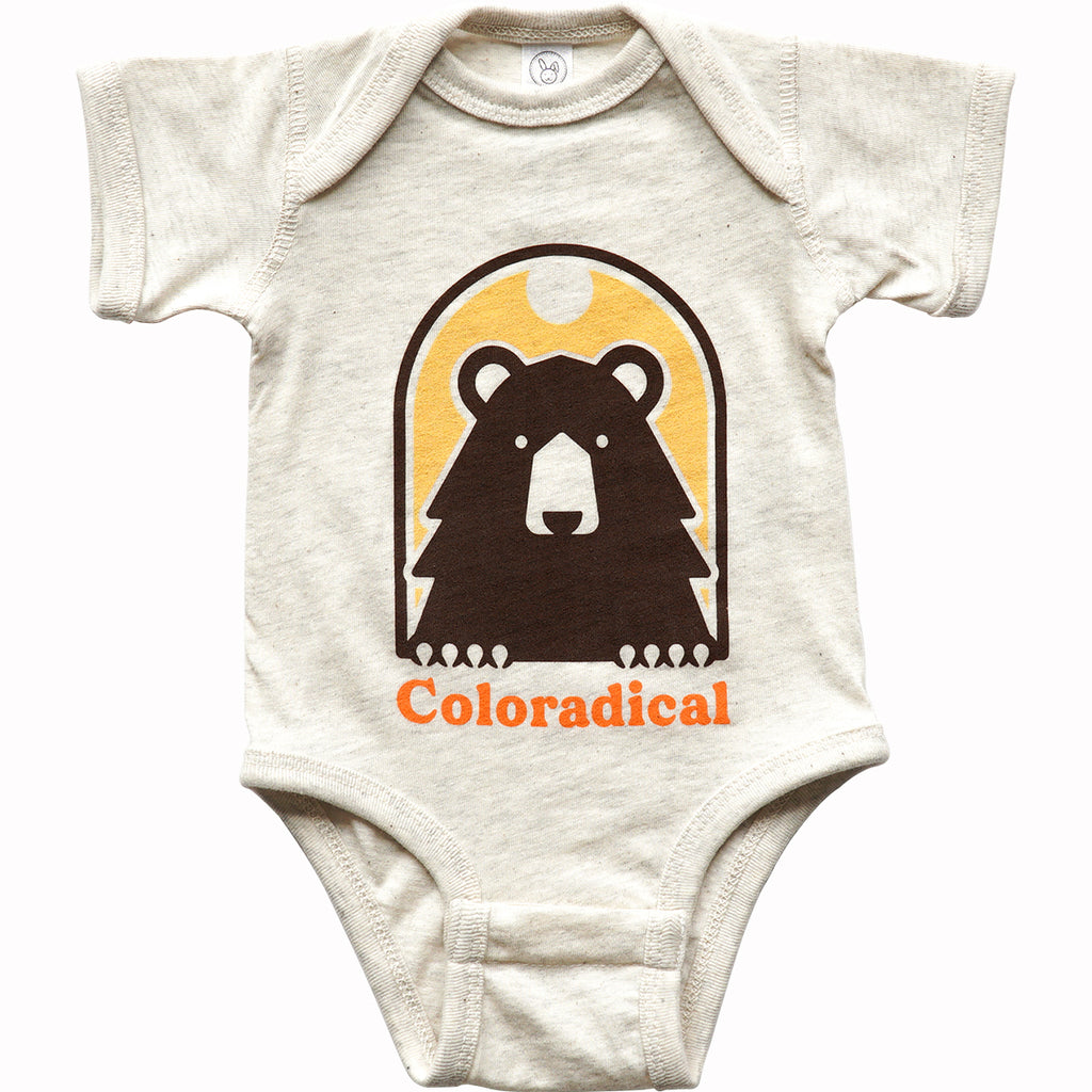 Coloradical - Colorado Brown Bear Baby Onesie / Romper