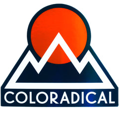 Coloradical - Colorado Mountains Hologram Sticker