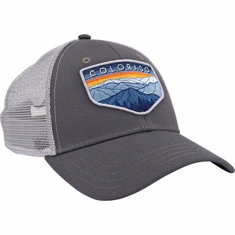 Colorado Sunset Trucker Hat (Charcoal)