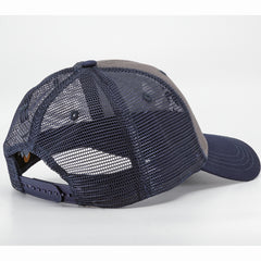 X-Arrows Curved Trucker (Navy and Grey)