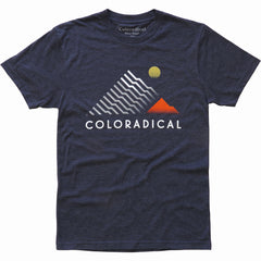 Coloradical Zig Zag Mountain Elevation T-Shirt