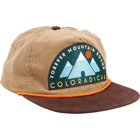 F.M.B. Corduroy Snapback Hat (Brown)