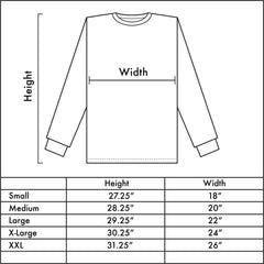 Vibe Mountain Gradient Long Sleeve Tee