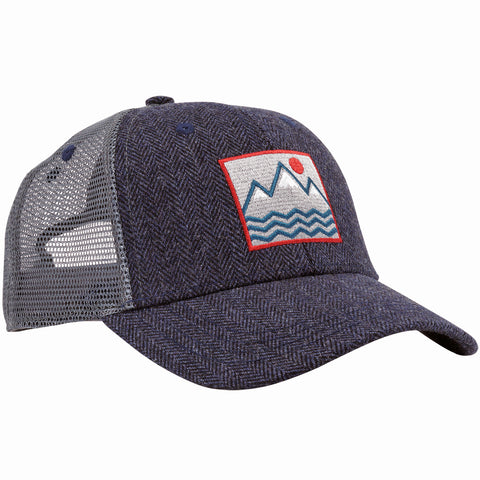 Square Vibes Trucker (Herringbone)