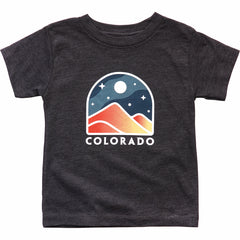 Starry Peaks Colorado Kids T-Shirt