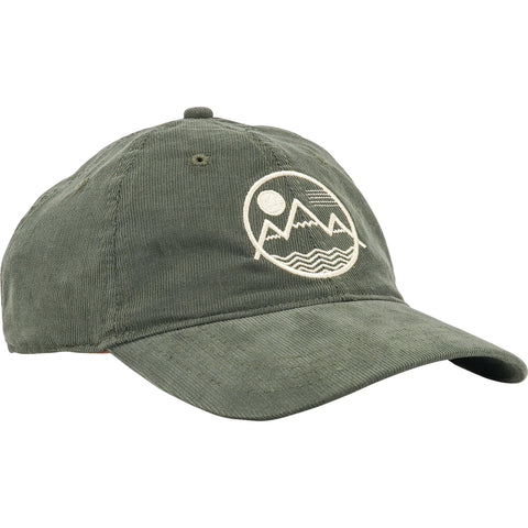 Vibe Mountain Corduroy Hat (Olive)