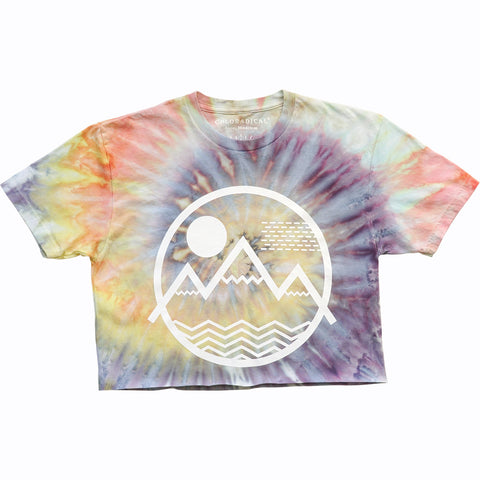 Vibe Mountain Crop (Rainbow)