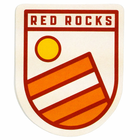 Red Rocks Sticker (Day)