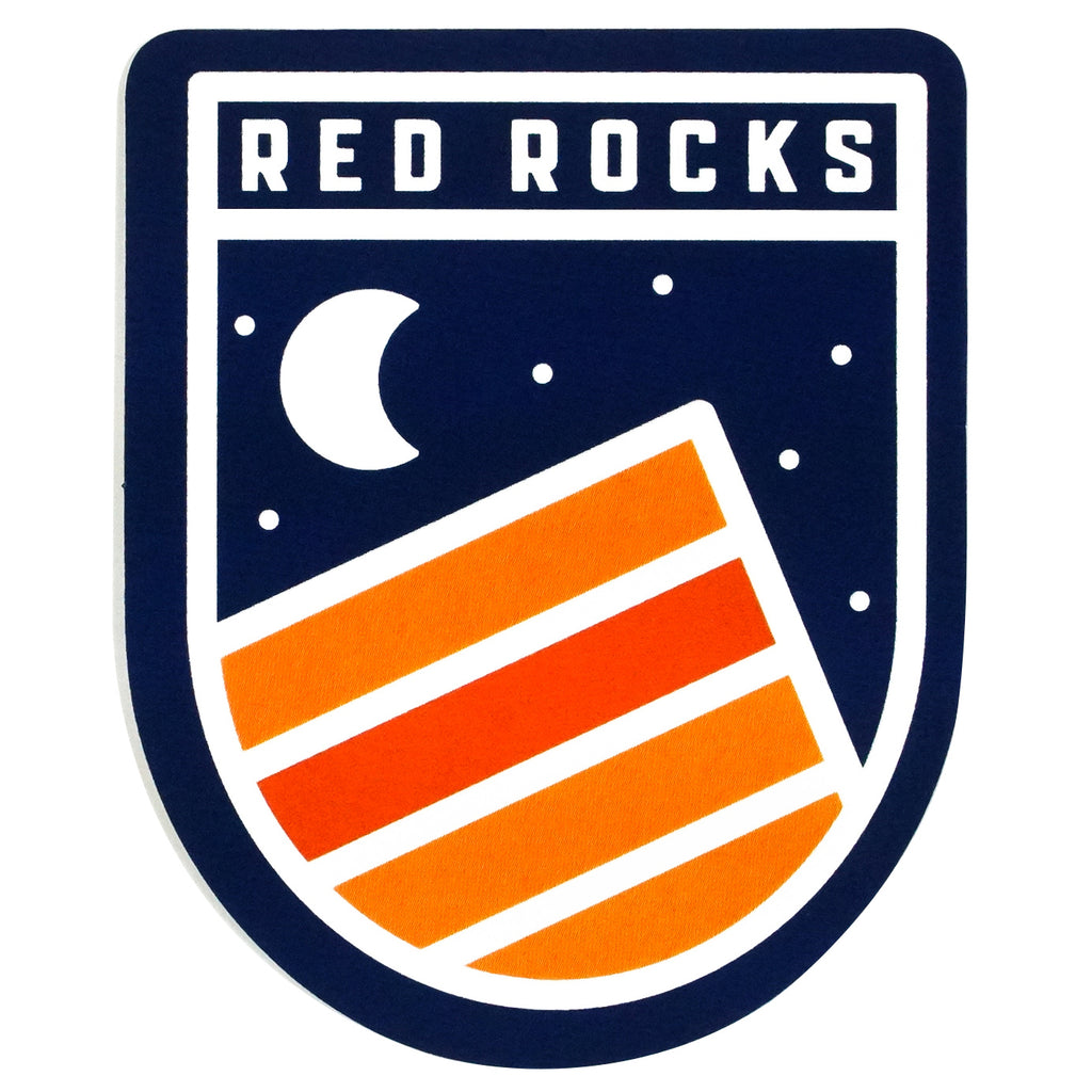 Coloradical - Coloradical Red Rocks Colorado Sticker (Night)