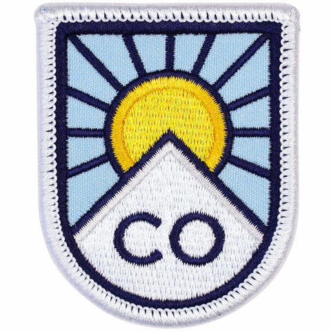 Embroidered Colorado Sunrays Patch