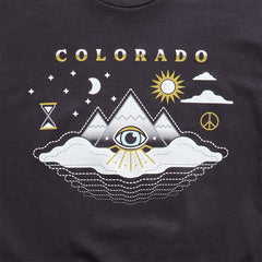 Colorado State Seal T-Shirt (Vintage Black)