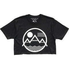 Vibe Mountain Crop (Black)