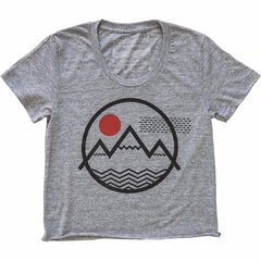 Coloradical Colorado Crop Top Tee